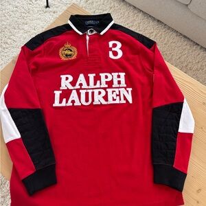 Polo Ralph Lauren Men’s Large Rugby Shirt Snow Cup Challenge